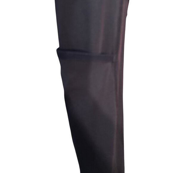 Gymshark Black High-Waisted Pocket Leggings XL Recycled Polyester Pre-Owned EUC - Picture 3 of 7